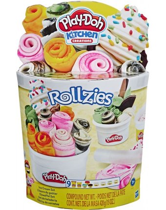 Миниатюра фотографии Play-doh набор для лепки взрыв цвета мороженное