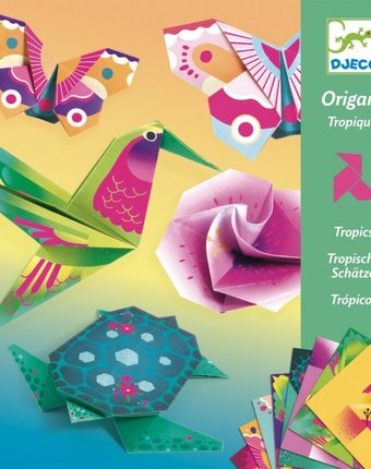 Миниатюра фотографии Djeco набор для творчества оригами для детей