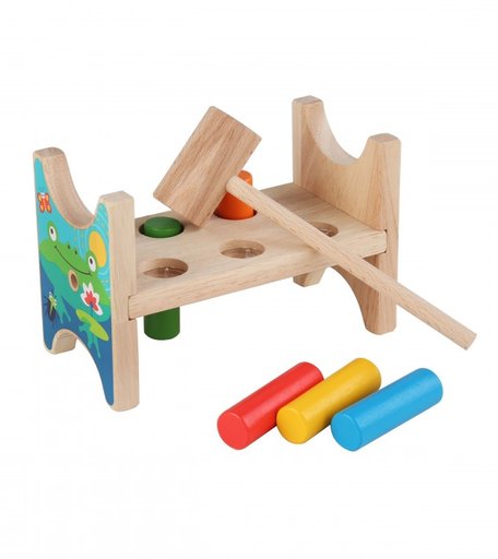 Деревянная игрушка Игрушки из дерева Стучалка гвозди-перевертыши