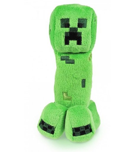 Мягкая игрушка Minecraft Крипер 18 см