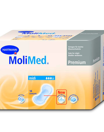 Прокладки урологические Hartman «Molimed Premium midi», 14 шт