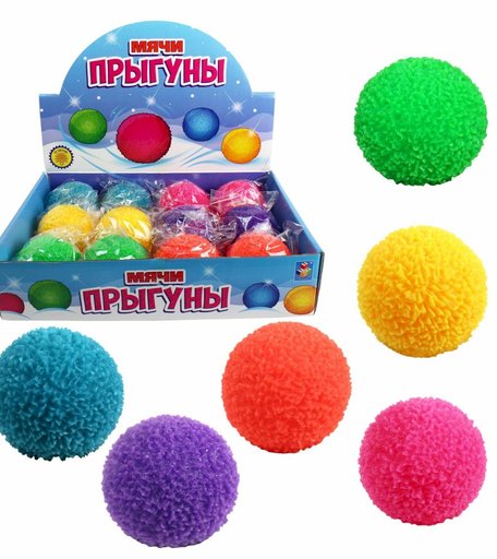 Мяч 1Toy «Снежок» со светом, , d-6.5 см