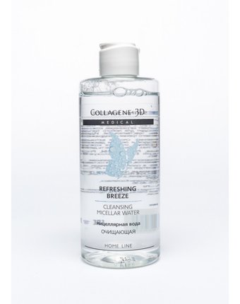 Миниатюра фотографии Medical collagene 3d мицеллярная вода для бережного очищения и снятия макияжа refreshing breeze 250 мл