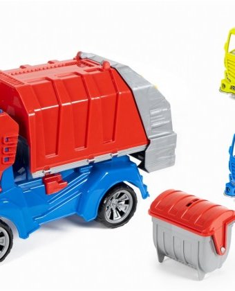 Миниатюра фотографии Orion toys автомобиль fs1 мусоровоз