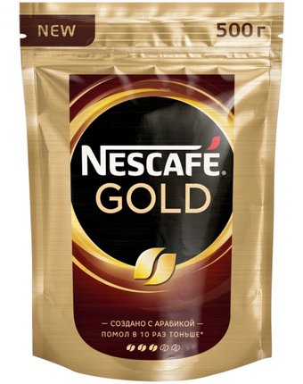 Nescafe Кофе растворимый с молотым Gold тонкий помол 500 г