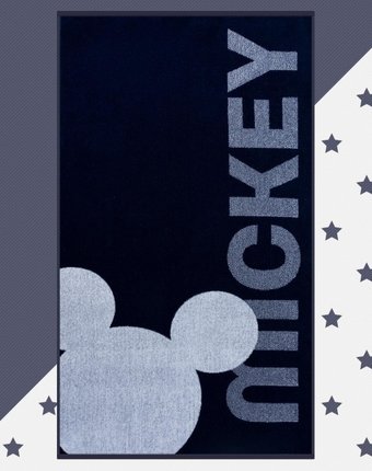 Миниатюра фотографии Disney полотенце махровое mickey микки маус 130х70