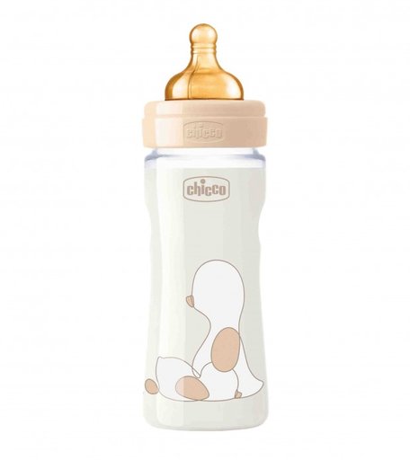 Бутылочка Chicco Original Touch Uni с латексной соской с 2 мес. 250 мл
