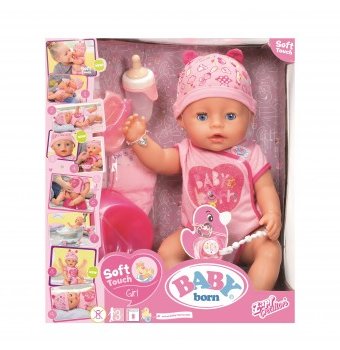 Миниатюра фотографии Кукла baby born, интерактивная, 43 см