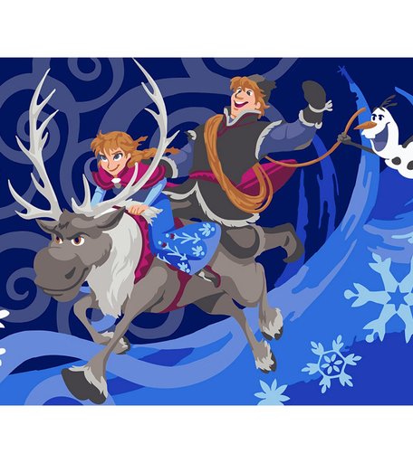 Набор для раскрашивания по номерам ФРЕЯ Волшебная сказка