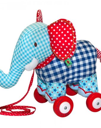 Миниатюра фотографии Каталка-игрушка spiegelburg слоненок baby gluck