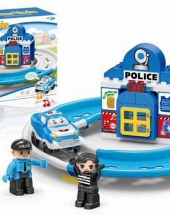 Миниатюра фотографии Конструктор наша игрушка полицейский участок (30 деталей)
