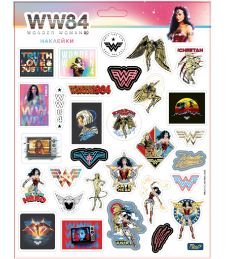 Наклейки Priority DC Super Hero Girls