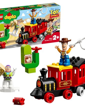 Миниатюра фотографии Конструктор lego duplo 10894 поезд история игрушек