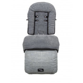 Муфта для ног Valco baby Snug Grey Marle, серый