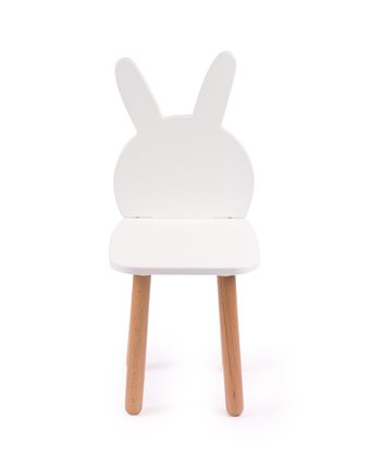 Миниатюра фотографии Стул детский happy baby krolik chair, белый