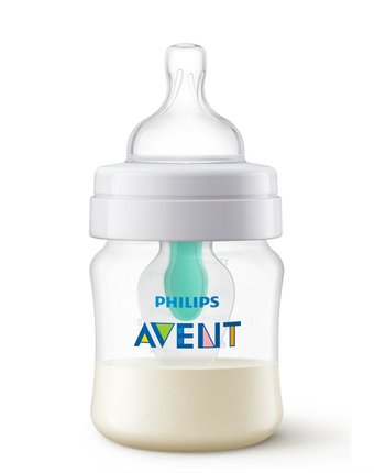 Бутылочка Philips Avent Anti-colic с клапаном Airfree, 0 мес+, 125 мл