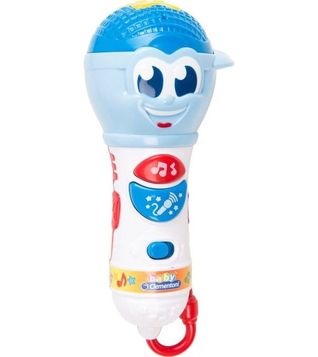 Микрофон Clementoni со звуковыми эффектами, 17.5 см