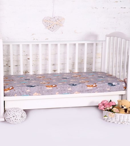 Простыня Элегия на резинке 1 шт 75х125