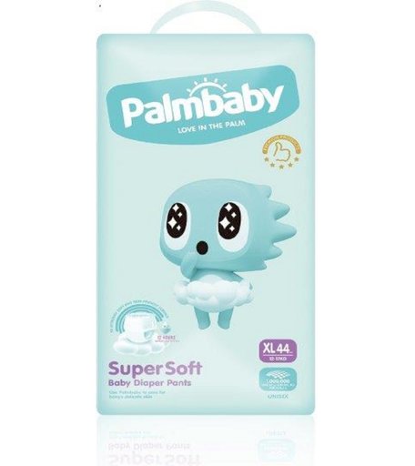 трусики Palmbaby, р. 4, 12-17 кг, 44 шт