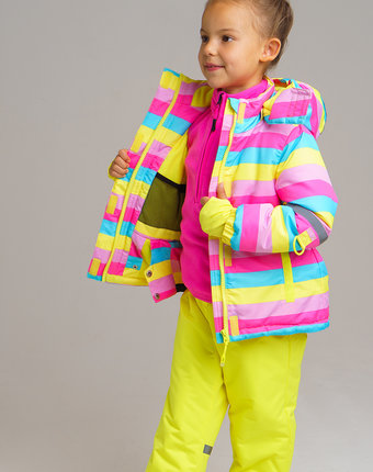 Миниатюра фотографии Зимняя куртка из мембранной ткани для девочки