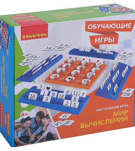Bondibon Настольная игра Мир вычислений