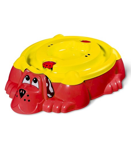 Песочница Palplay Собачка с крышкой 432