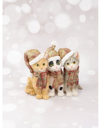 Миниатюра фотографии Joli angel фигурка декоративная три котика