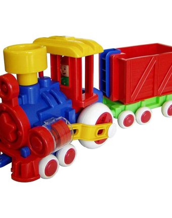 Миниатюра фотографии Развивающая игрушка - ромашка, с 1 вагоном