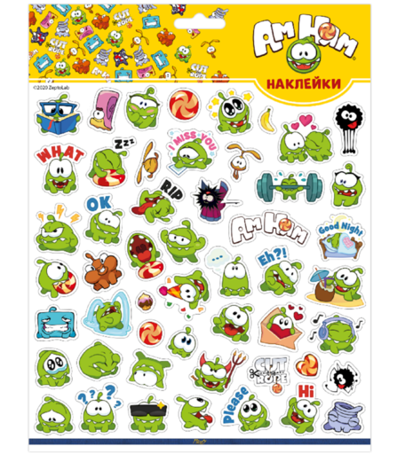 Наклейки Priority Ам Ням