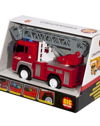 Игрушка Big Motors Пожарная машинка