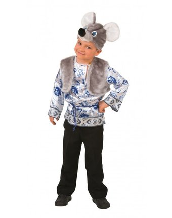 Миниатюра фотографии Jeanees карнавальный костюм мышонок филипка