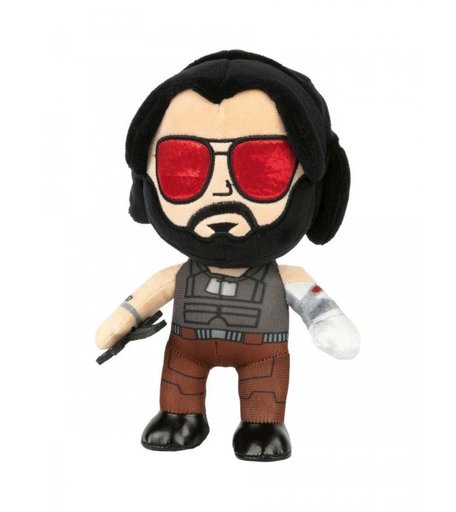 Мягкая игрушка Cyberpunk 2077 M8Z Johnny Silverhand 22 см
