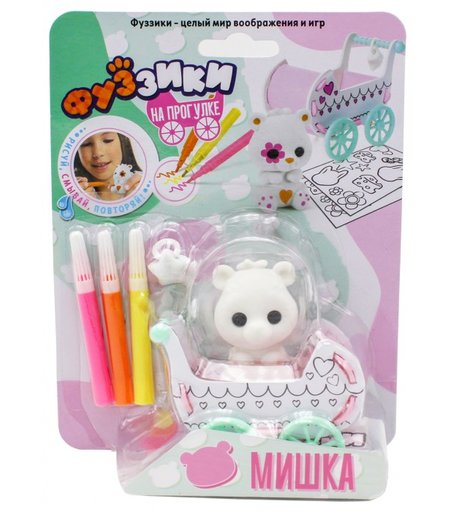 Фуззики Игровой набор Мышка на прогулке