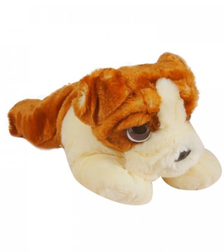 Мягкая игрушка Keel Toys Щенок Signature Бульдог 30 см