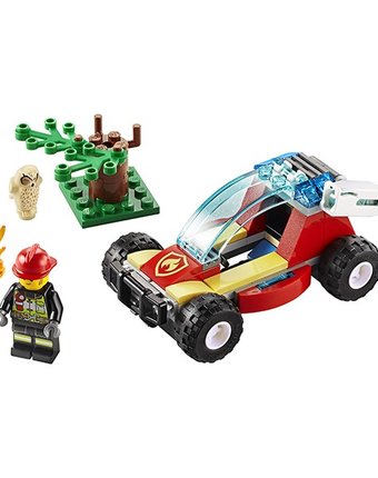 Конструктор Lego City 60247 Лего Город Лесные пожарные