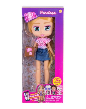 Миниатюра фотографии 1 toy кукла boxy girls penelope с аксессуаром 20 см
