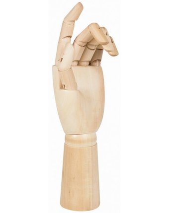 Миниатюра фотографии Brauberg манекен художественный art classic рука мужская левая 30 см 191296
