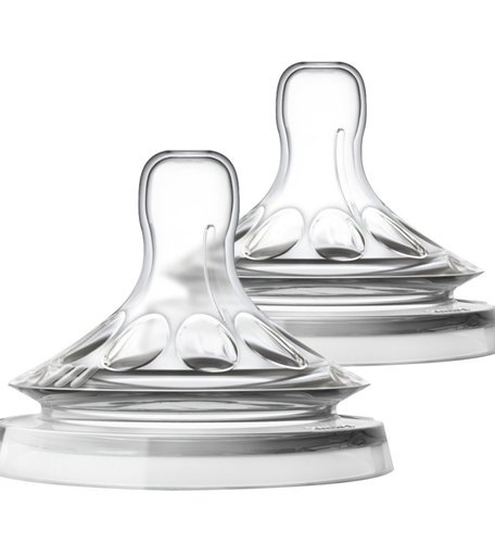 Соска Philips Avent Natural SCF045/27 переменный поток, силикон, с 3 мес