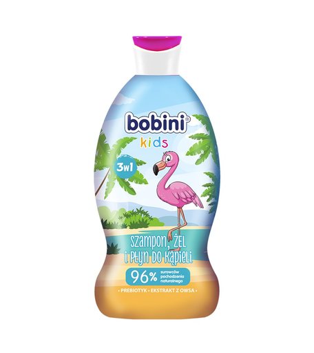 Средство Bobini 3 в 1 Фламинго, с 12 месяцев, 330 мл