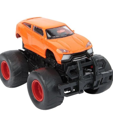 Фрикционная машинка Игруша оранжевая