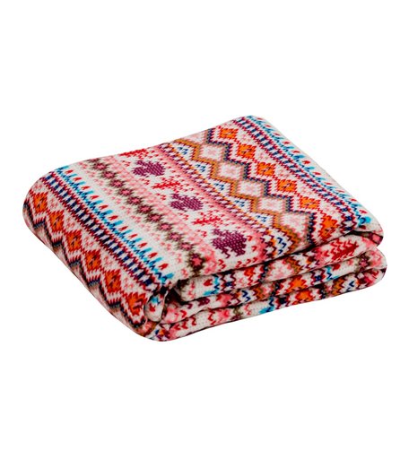 Плед SELENA Норвежские узоры плед 160 х 200 см