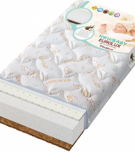 Матрас BoomBaby NewBaby EuroLux 125x65 см