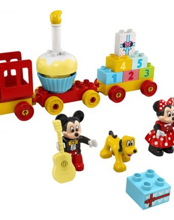 Конструктор Lego Duplo Праздничный поезд Микки и Минни