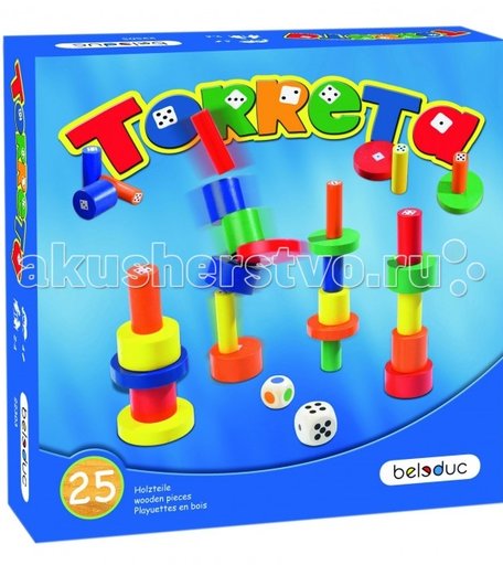 Beleduc Развивающая игра Башенки 22303