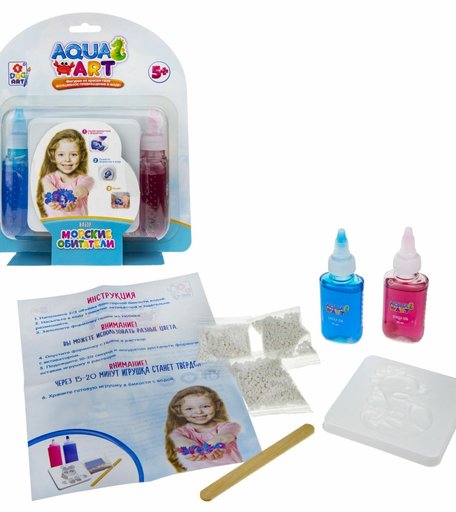 Набор для творчества 1Toy Aquaart Морские обитатели