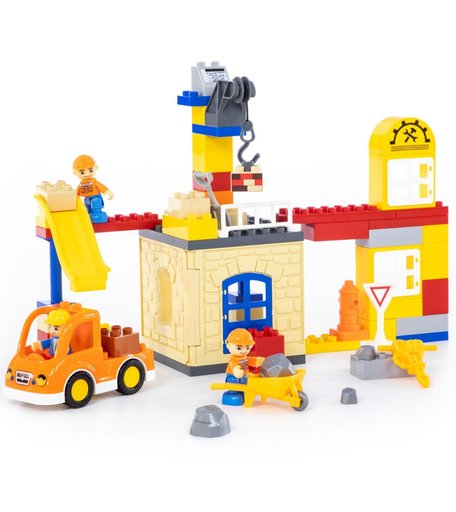 Конструктор Полесье Макси Строительная фирма