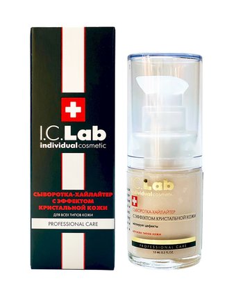 Сыворотка-хайлайтер I.C.Lab Individual cosmetic с эффектом кристальной кожи, 15 мл