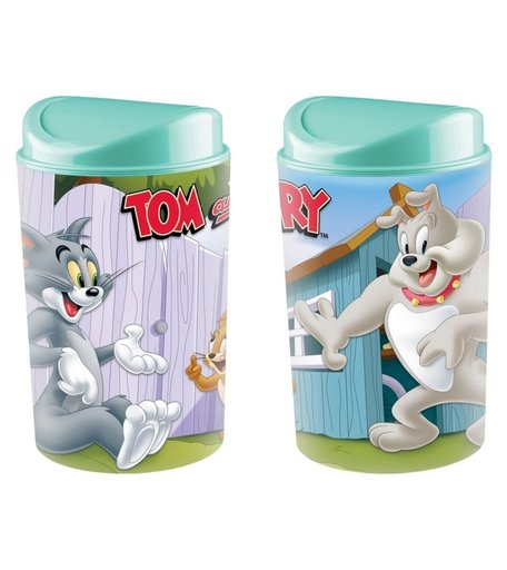 Контейнер Tom and Jerry универсальный настольный с аппликацией,1.4 л