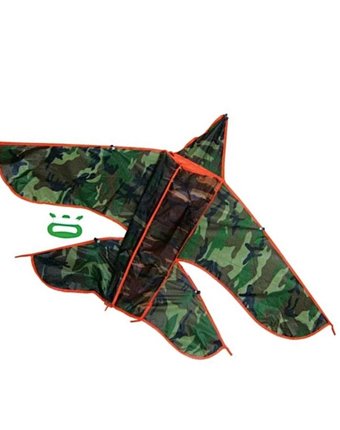 Воздушный змей Тилибом Самолет, 140х96см