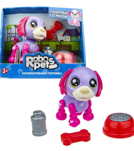 Интерактивная игрушка 1 Toy Robo Pets Озорной щенок Т16938